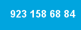 923 158 68 84 923 158 68 84